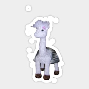 Alpaca Doll Sticker